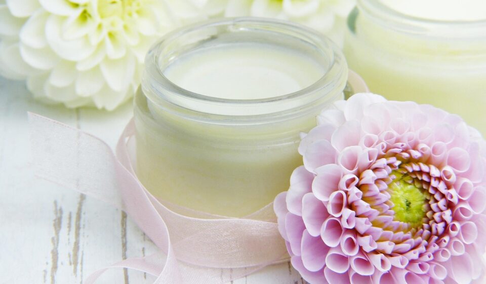 cream, skin cream, glass, blossoms, dahlia, pink, cosmetics, personal hygiene, face cream, feel good, natural cosmetics, care product, beauty, wellness, skin, essential oils, shea butter, jojoba oil, coconut oil, bio, face cream, face cream, face cream, face cream, face cream, coconut oil