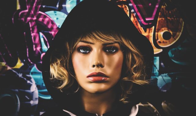 woman, mannequin, beauty, face, doll face, portrait, hoodie, makeup, girl, young, pretty, mysterious, display dummy, mannequin, mannequin, mannequin, mannequin, mannequin, hoodie, hoodie, hoodie, makeup, makeup