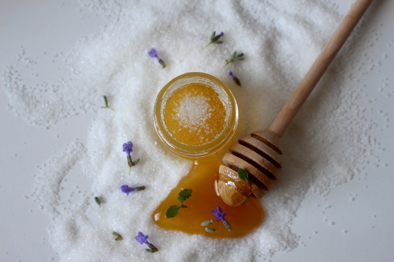 natural cosmetics, cosmetics, beauty, lavender, sugar, rose, blossom, bloom, container, peeling, scrub, body peeling, care, nature beautiful, skin, skin care, rose flower, bad, bathroom, orange, woman, luxury, spa, honey, salon, treatment