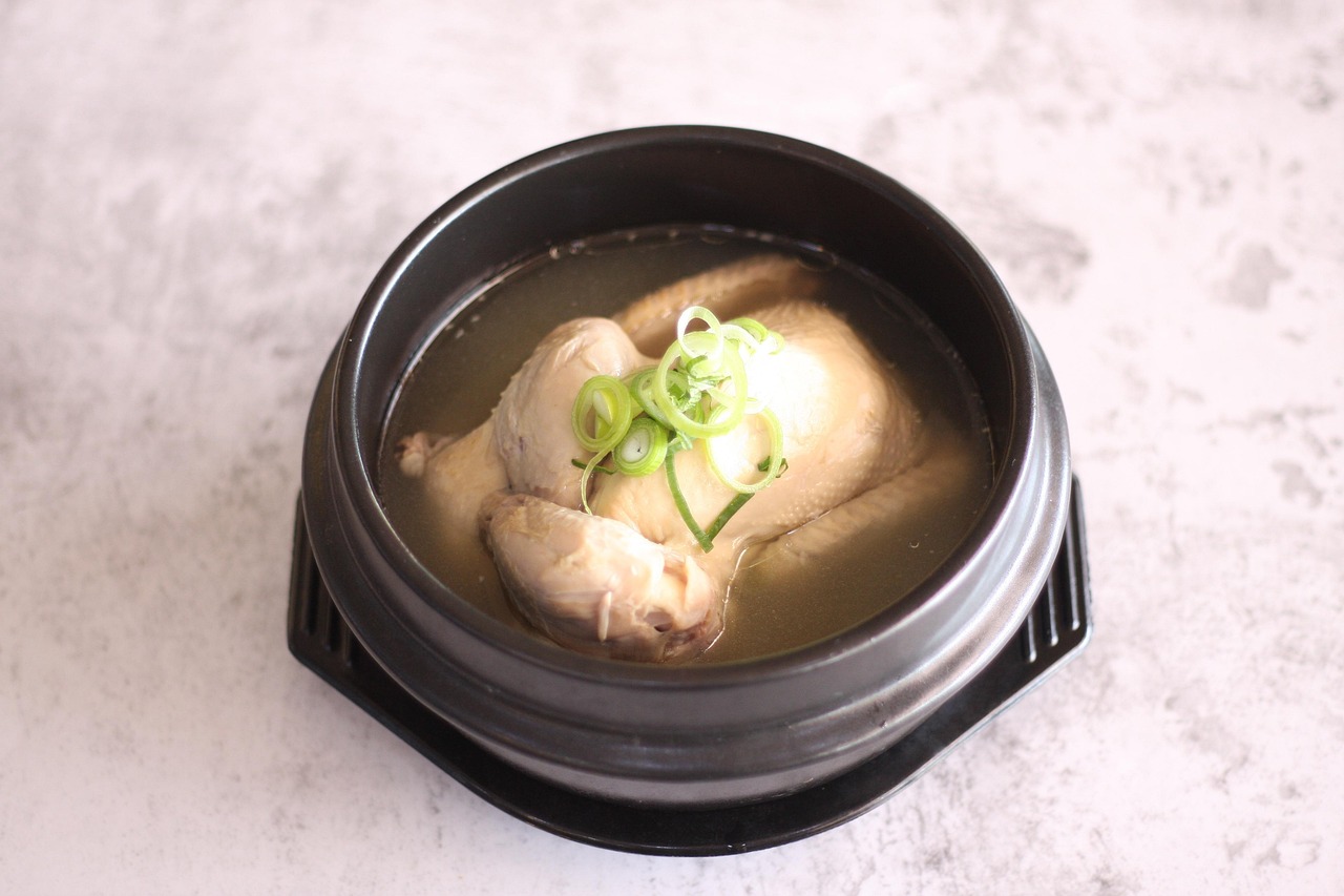 samgyetang, ginseng chicken soup, korean cuisine, chicken, ttukbaegi, dining, korean food, food, samgyetang, samgyetang, samgyetang, samgyetang, samgyetang