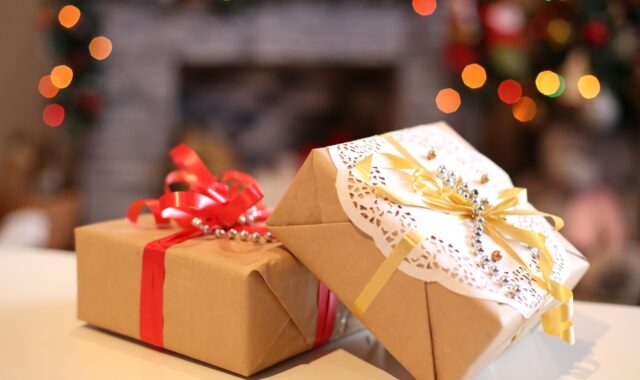 gift, packed, package, fireplace, gift, gift, gift, gift, gift, fireplace